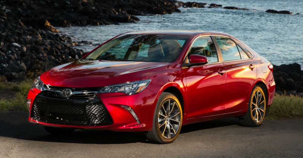 2015 Toyota Camry by the Sea
