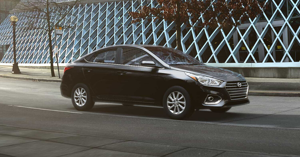 The Hyundai Accent Emphasizes Value