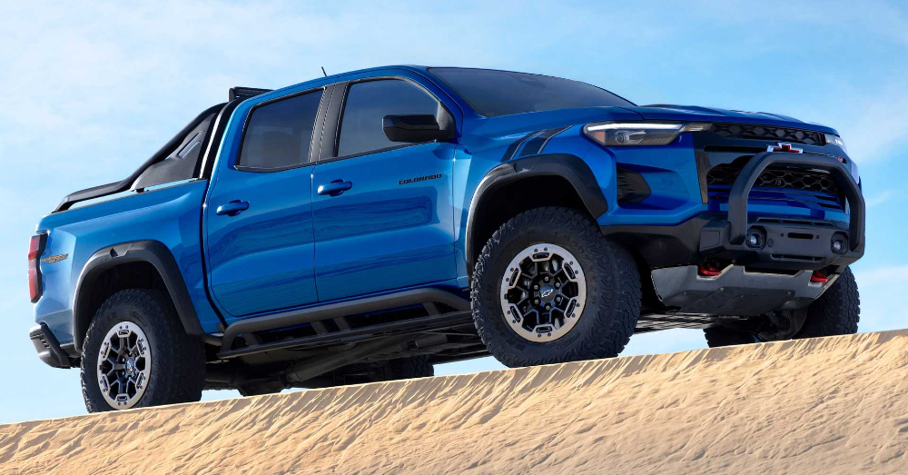 The 2023 Chevy Colorado Will Only Be Offered With 4 Cylinder Engine
