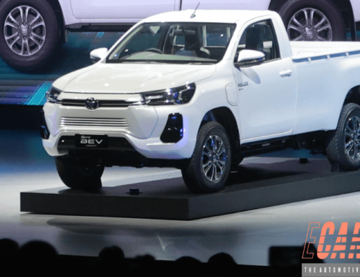Hydrogen Powered Toyota Hilux Pickup Truck