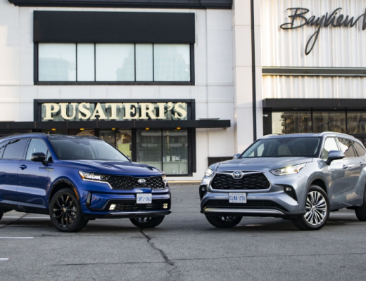 Two Years of Comparisons for the Kia Sorento vs Toyota Highlander
