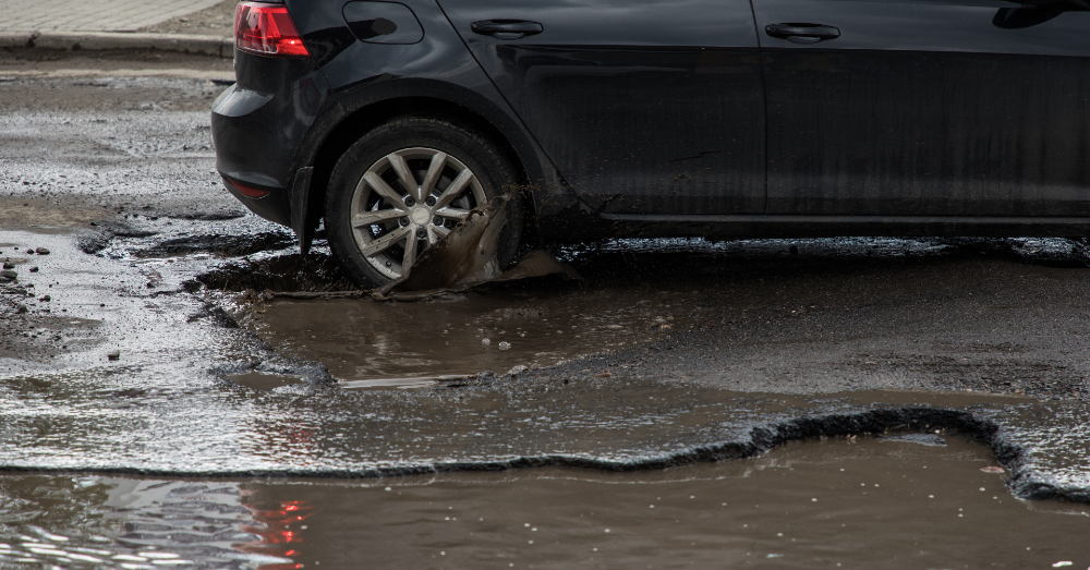 As Winter Ends, Pothole Season Begins; How Do Potholes Cause Vehicle Damage?