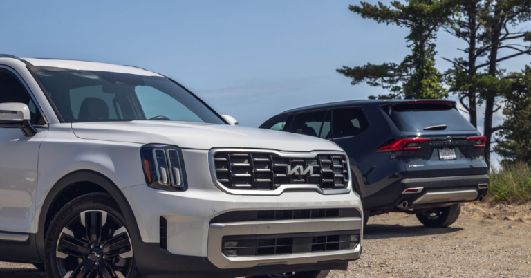 2024 Kia Telluride vs. Toyota Grand Highlander - eCar Brief