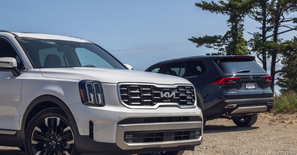 2024 Kia Telluride vs. Toyota Grand Highlander