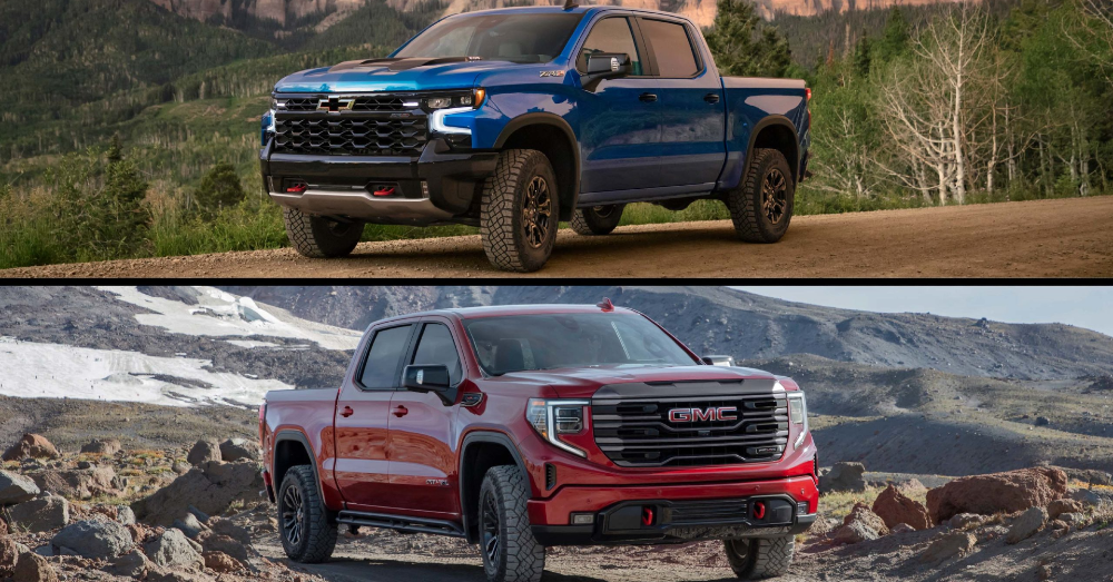 Chevrolet Silverado ZR2 vs. GMC Sierra AT4X: Off-Road Battle