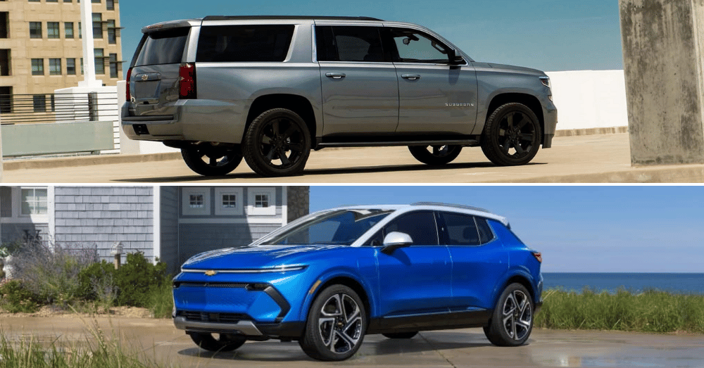 Are SUVs Really That Fuel Inefficient The Shift Toward Hybrid and Electric Models - Chevy Suburban and Chevy Equinox EV