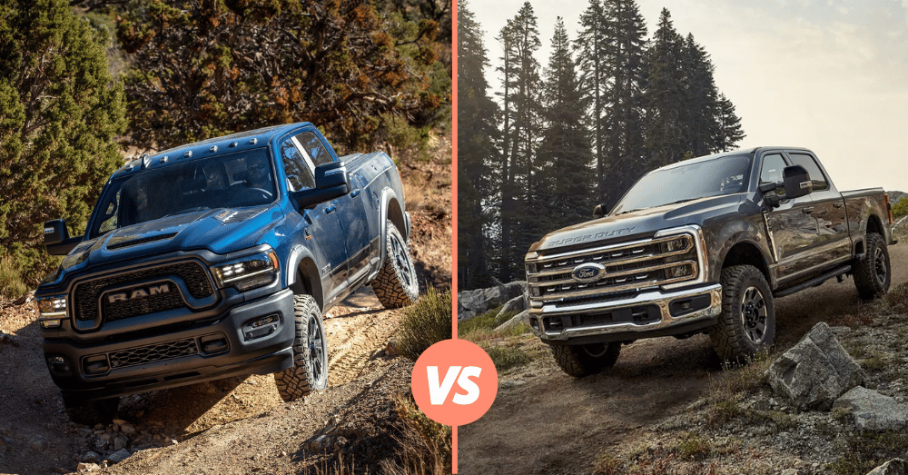 2025 Ram 2500 vs. 2025 Ford F-350_ Heavyweight Showdown - banner