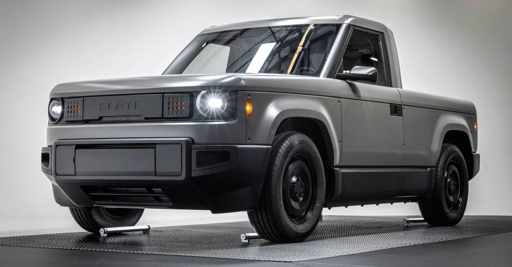 The Slate Truck Is a Build-Your-Own Bare-Bones Electric Truck